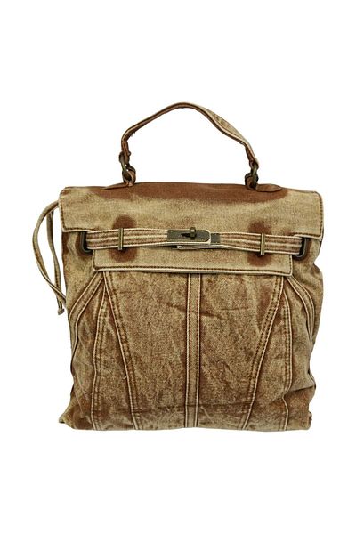 EVoStyle EVoStyle Denim Royale Women's Backpack 235066, Brown, 30 x 28 x 10 cm