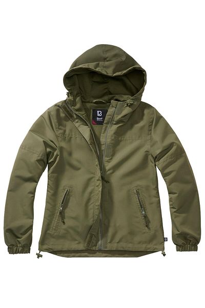 Brandit Damen Ladies Summer Windbreaker Frontzip
