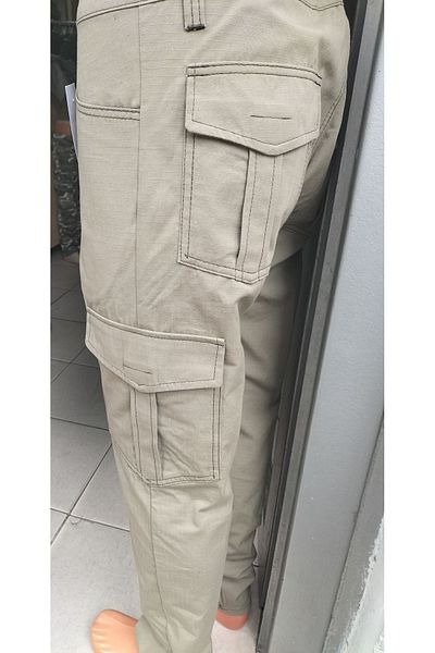 BeyzDenim Large Size Light Green Tactical Cargo Pants