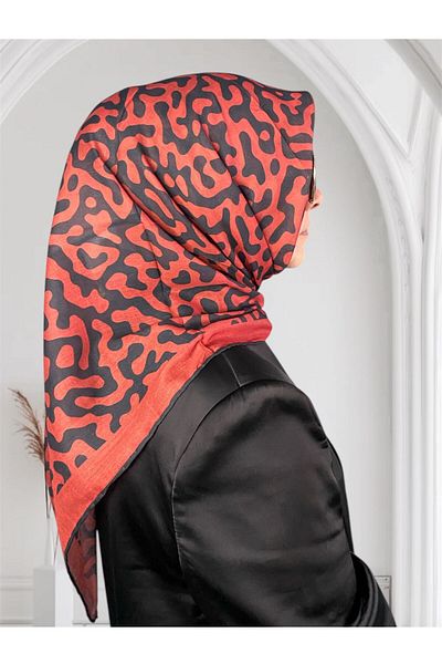 MELİKE SULTAN Patterned Scarf
