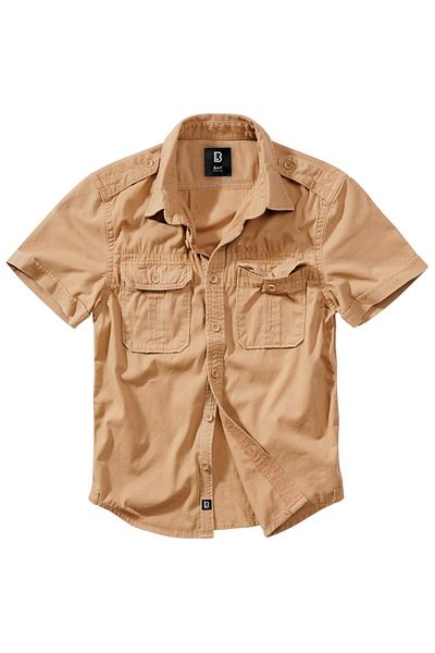 Brandit Herren Vintage Shirt Shortsleeve