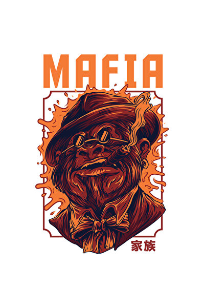 StoryGift Romania Sticker Autocolant 70CM Cu Portret Gorila Cu Palarie Si Och...