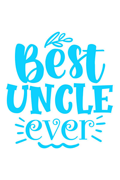 StoryGift Romania Sticker Exterior pentru cel mai bun unchi din lume - rude a...