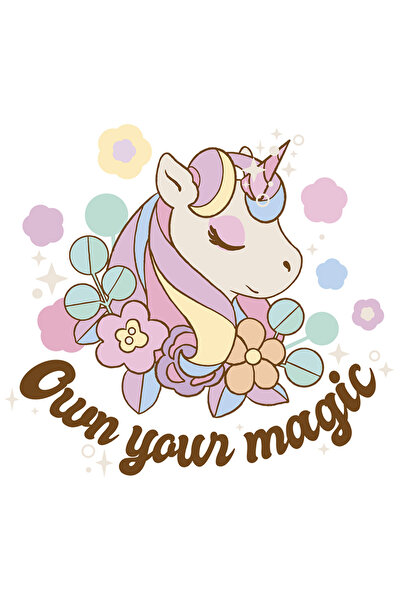 StoryGift Romania Sticker Eticheta 40CM Cu Mesaj In Engleza Own Your Magic, U...