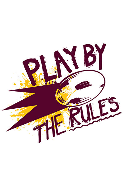 StoryGift Romania Sticker Autocolant 70CM Cu Mesaj In Engleza Play By The Rul...