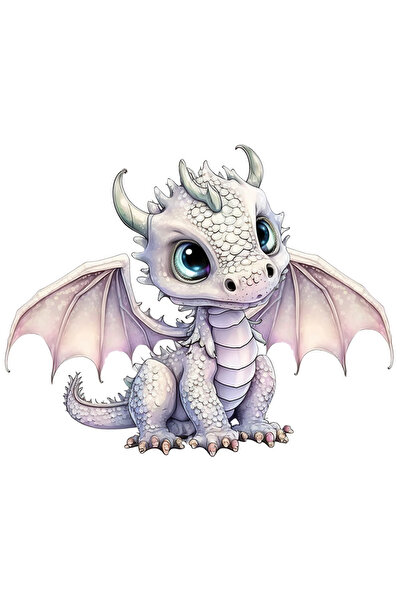 StoryGift Romania Sticker Autocolant 70CM cu un dragonas surprins, pentru cop...