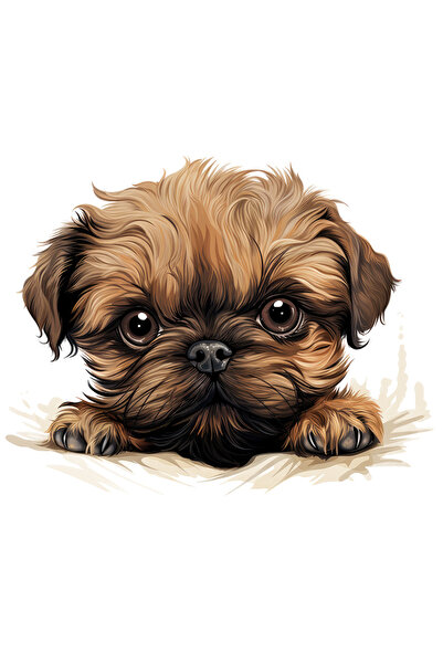 StoryGift Romania Sticker Autocolant 70CM cu un catelus blanos, ilustratie, m...