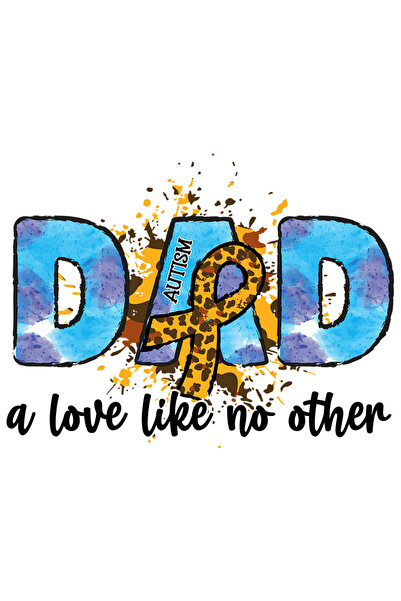 StoryGift Romania Sticker Adeziv 90CM cu mesajul "Dad, a love like no other",...