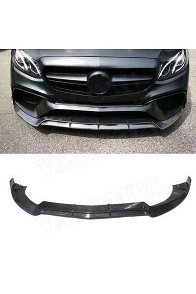 autogp Mercedes W213 Front Bumper Lower Lip 3 Pieces with Ears 2021 E Class