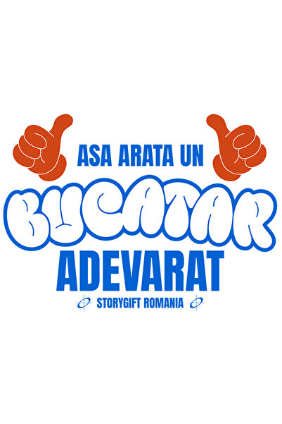 StoryGift Romania Sticker Cu Maini Stil Mickei Mouse Text In Limba Romana Asa Arata Un Bucatar Adevarat Cu M