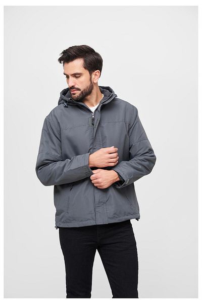 Brandit Herren Windbreaker Frontzip