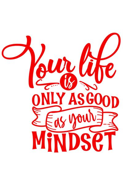 StoryGift Romania Sticker Autocolant 70CM Exterior cu textul "Viata ta e la f...