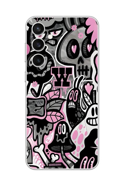 Dali Design Clear Case Compatible with Samsung Galaxy S23 Fe Cover Graffiti 1...