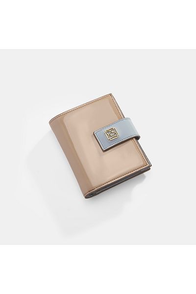 Desa Women's Skin / Blue Leather Wallet