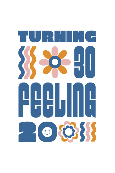 StoryGift Romania Sticker Adeziv 90CM Cu Text In Engleza Albastru, Flori Colo...