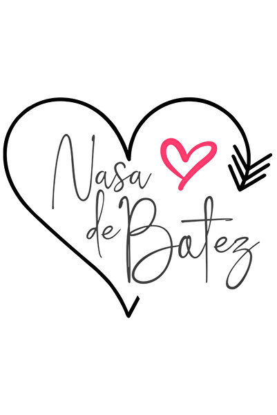 StoryGift Romania Sticker Autocolant 70CM Cu Text Nasa De Botez, Iubitorii De Familie, Chenar Inima Neagra, Mult