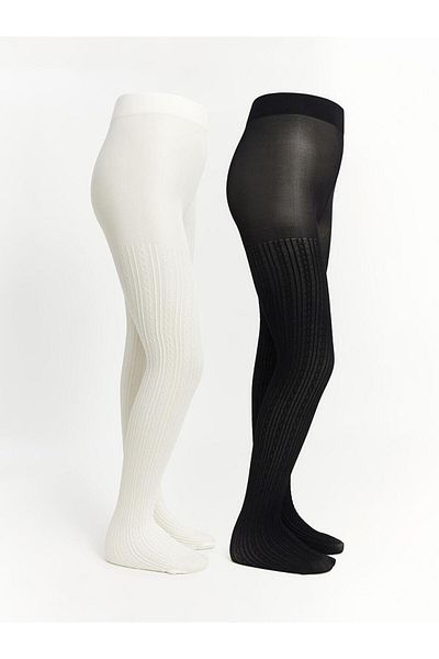 LC Waikiki Girls' Thin Pantyhose 2-Pack (S5)