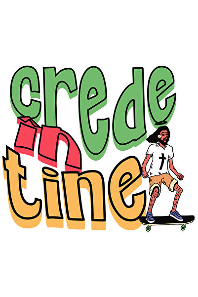 StoryGift Romania Sticker Autocolant 70CM Adeziv Barbat pe skate board, adren...