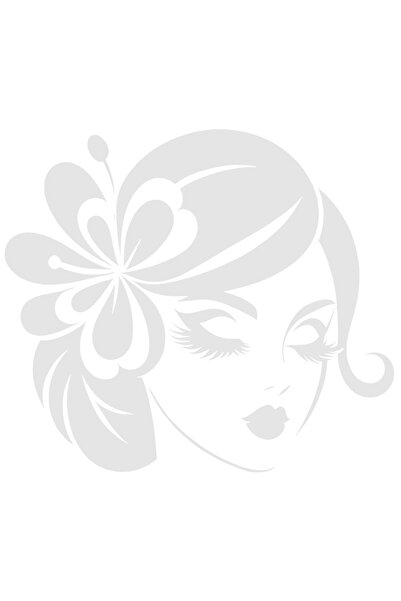 StoryGift Romania Sticker Autocolant 70CM Exterior cu o femeie frumoasa care are o floare la ureche , Vinyl Alb,