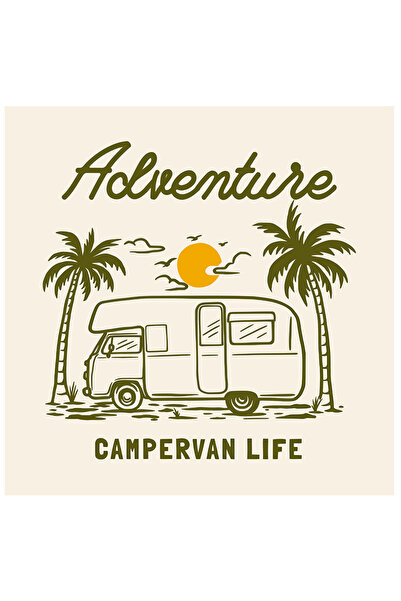 StoryGift Romania Sticker Autocolant 70CM Cu Mesaj In Engleza Adventure Campe...