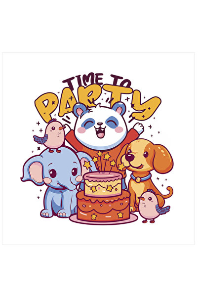 StoryGift Romania Sticker Autocolant 70CM pentru Copii cu Animale Dragute, Zi...