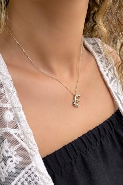 Altınaşkı Balon Harf Altın Kolye