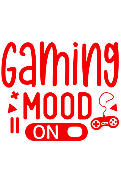 StoryGift Romania Sticker Autocolant 70CM Exterior pentru persoanele pasionate de jocuri video cu textul "Gaming