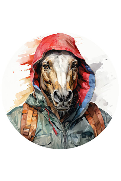 StoryGift Romania Sticker Autocolant 70CM Cu Personaj, BoJack Horseman, Cal, ...