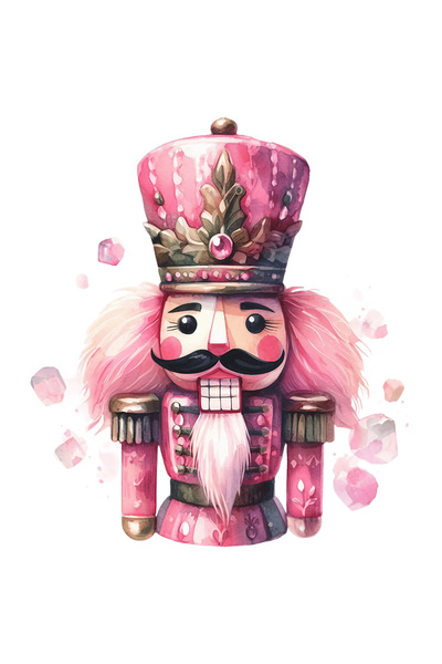 StoryGift Romania Sticker Adeziv 90CM cu un spargator de nuci, soldat, ilustr...