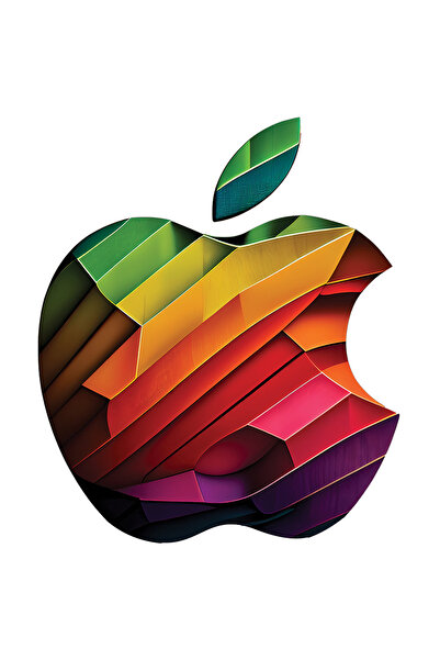 StoryGift Romania Sticker Eticheta 40CM Cu Simbol Stil Apple, Mar Multicolor ...