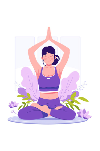 StoryGift Romania Sticker Adeziv 90CM Cu Yoga, Antrenament, Meditatie, Plante...