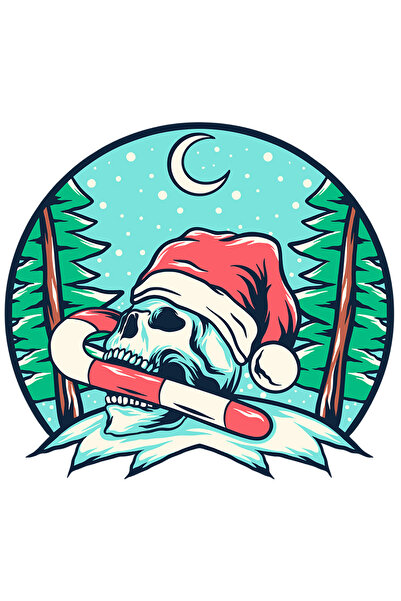 StoryGift Romania Sticker Autocolant 70CM Cu Padure, Iarna, Glob De Zapada, C...