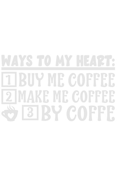 StoryGift Romania Sticker Autocolant 70CM Exterior pentru cei care pun cafeau...