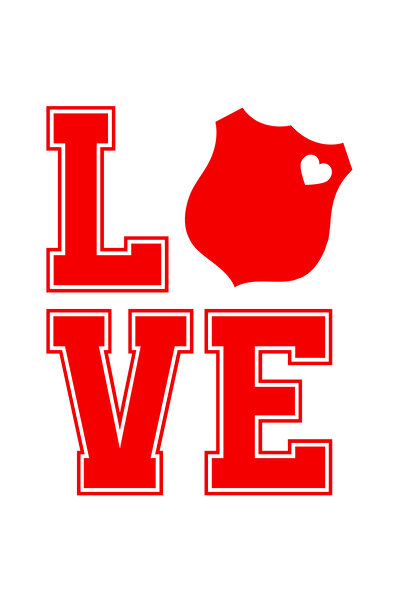 StoryGift Romania Sticker Adeziv 90CM Exterior pentru politia care isi face t...