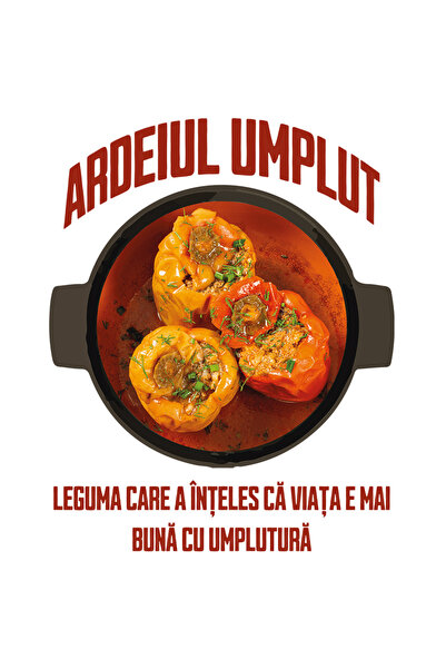 StoryGift Romania Sticker Eticheta 50CM Adeziv ardeiul umplut mai bun cu umpl...