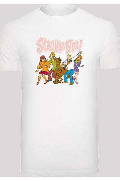 F4NT4STIC Herren Scooby Doo Classic Group With T-shirt Round Neck