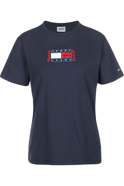 Tommy Hilfiger Damen Tommy Jeans Relaxed Timeless Flag