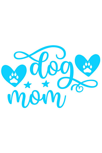 StoryGift Romania Sticker Autocolant 70CM Exterior cu inimioare si labute pen...