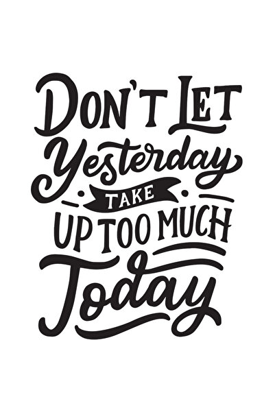 StoryGift Romania Sticker Autocolant 70CM Cu Mesaj In Limba Engleza DON'T LET...