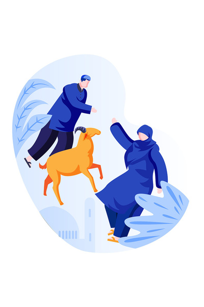 StoryGift Romania Sticker Autocolant 70CM Cu Cuplu, Moschee, Capra, cu Margin...