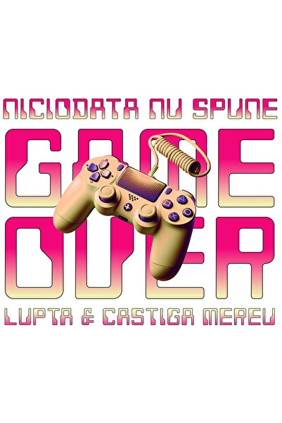 StoryGift Romania Sticker Autocolant 70CM Adeziv Maneta de jocuri video nu sp...