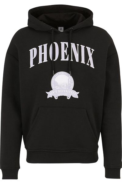 DEF Herren Left Circular Print Hoody