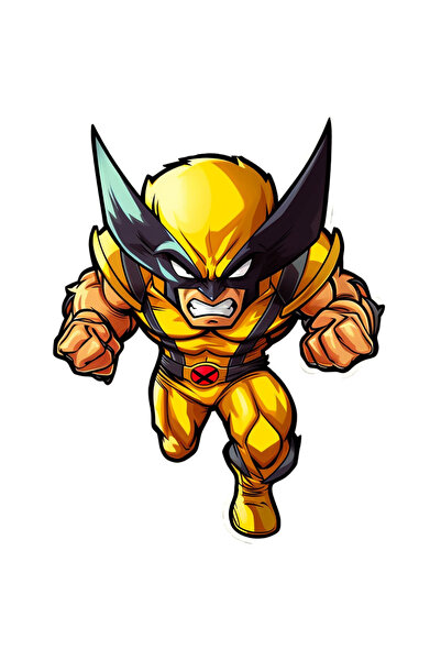 StoryGift Romania Sticker Adeziv 90CM Cu Raufacator, Marvel, Eroi, Malefic, G...