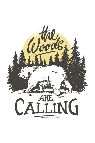 StoryGift Romania Sticker Autocolant 70CM Cu Mesajul "Padurea Te Cheama", cu ...