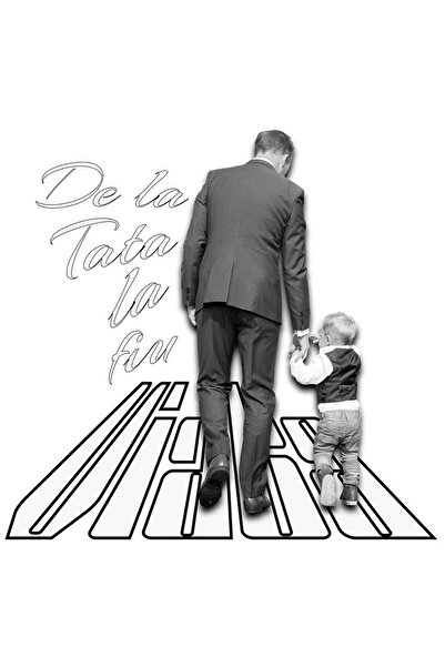 StoryGift Romania Sticker Autocolant 70CM Adeziv Ciclul vietii om cu copil de...