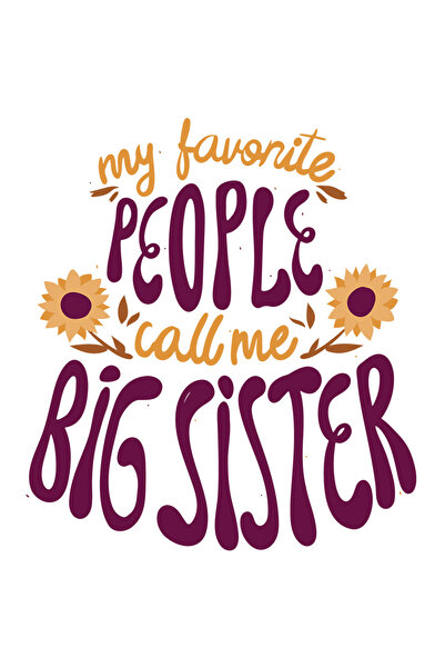 StoryGift Romania Sticker Autocolant 70CM Personalizata Sora cea Mare, Famili...