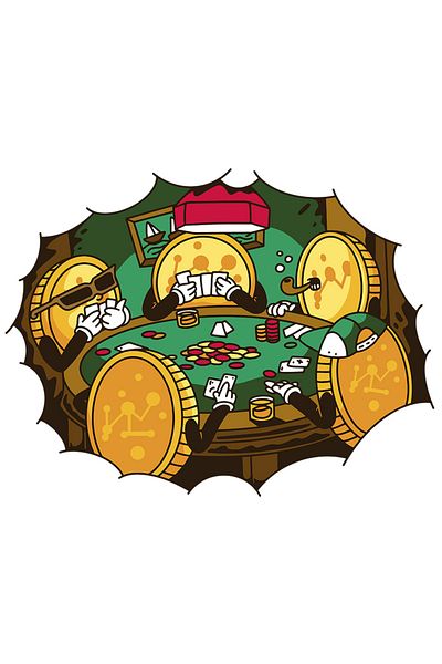 StoryGift Romania Sticker 70CM With Gold Coins Playing Poker, Multiplayer Games, Virtual Coins, Invest