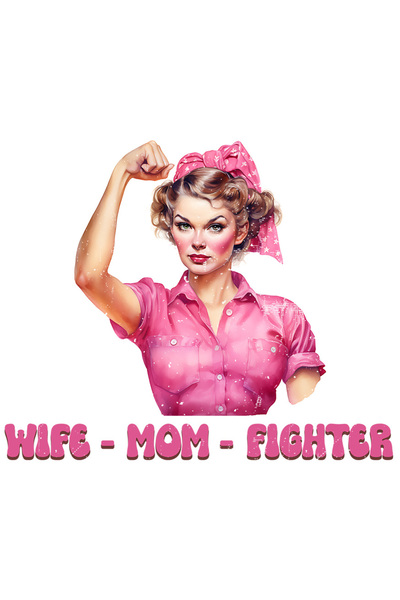 StoryGift Romania Sticker Autocolant 70CM cu o femeie cu mesajul "Wife - mom ...