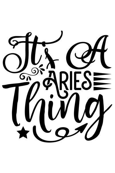 StoryGift Romania Sticker Autocolant 70CM cu zodia Berbec cu mesajul "It's an...