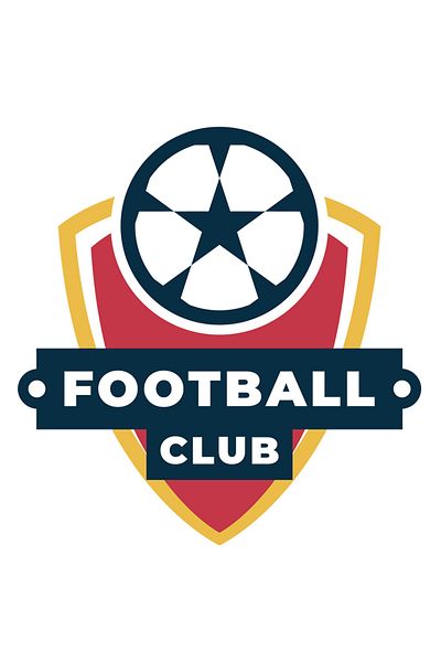 StoryGift Romania Football Club Sticker, Ball, Shield, Star, with White Borders, PVC Vinyl 15 cm